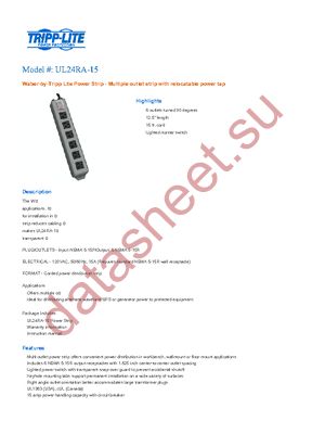UL24RA-15 datasheet  